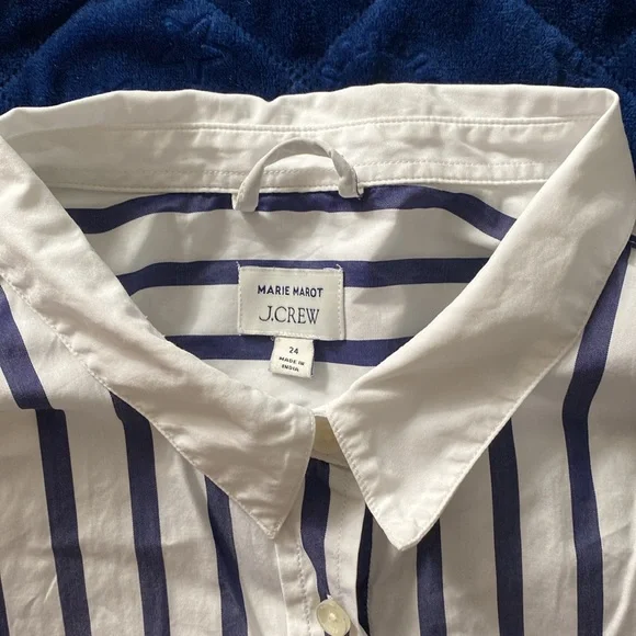 J. Crew x Marie Marot shirt 3x - Picture 2 of 8